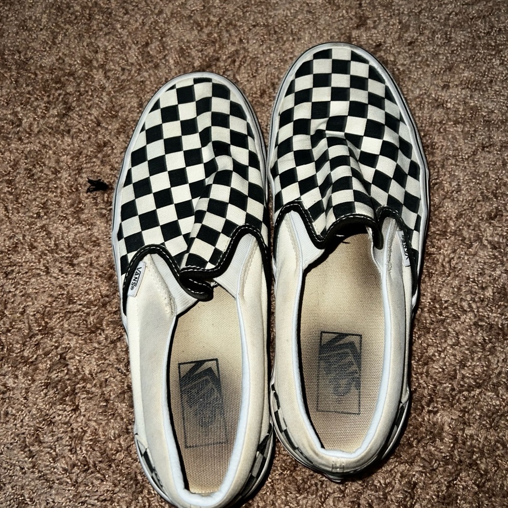 VANS SLIP-ON CHECKERBOARD SHOE